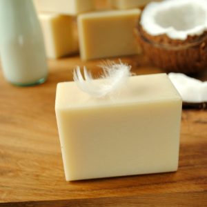 Mydło z mlekiem kokosowym naturalne ręcznie robione